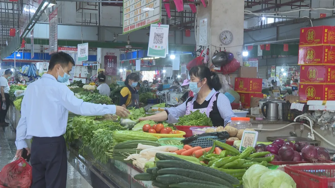 屯昌:严格落实好农贸市场疫情防控常态化管控措施
