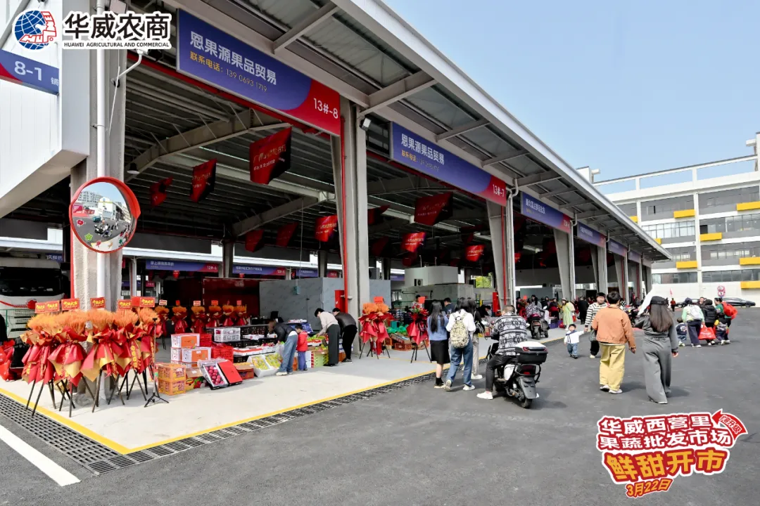 协会动态|福州华威西营里市场果蔬批发区今日盛大开市