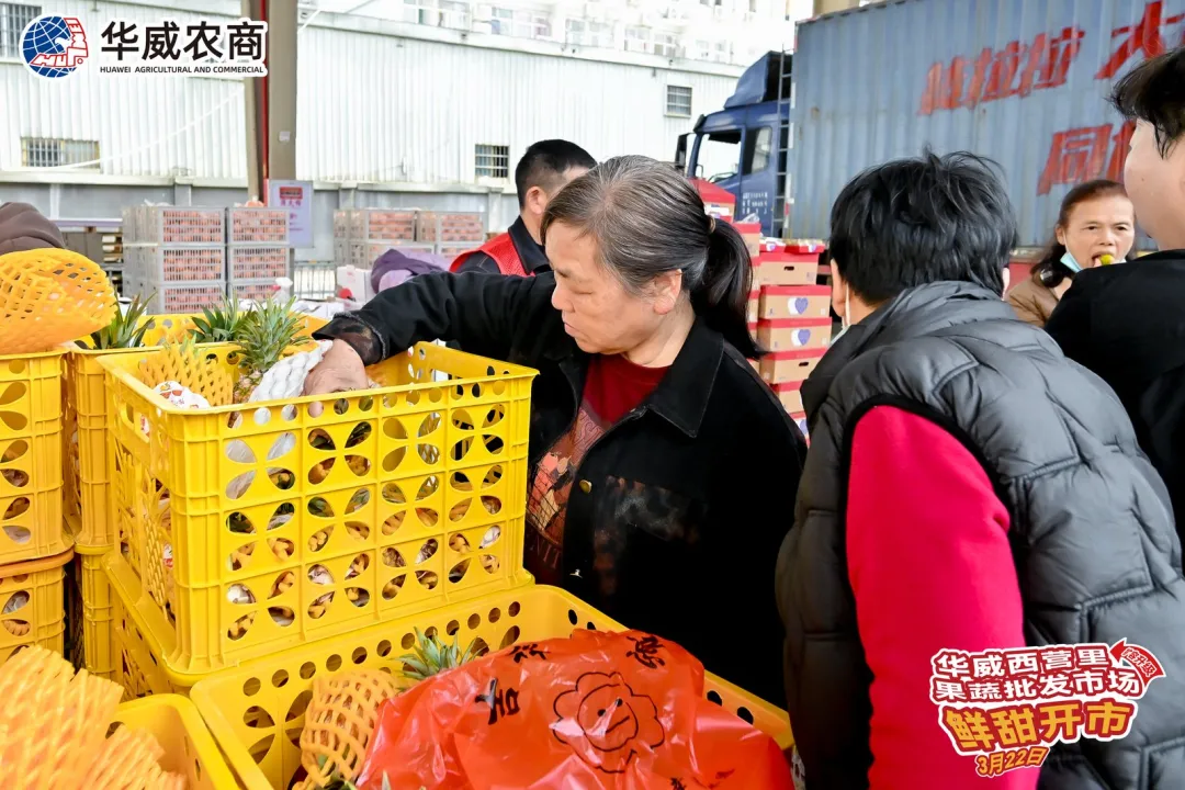 协会动态|福州华威西营里市场果蔬批发区今日盛大开市