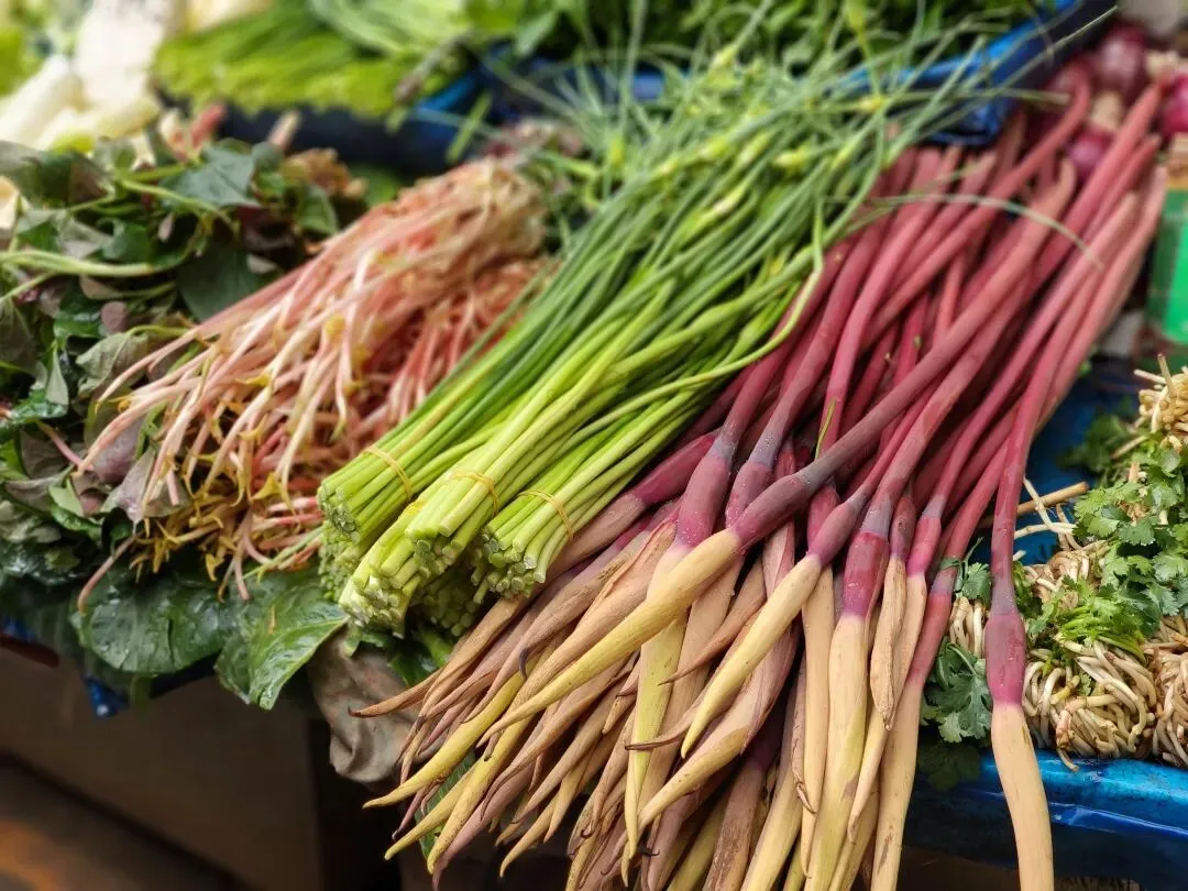 春天里的昆明“篆新农贸市场”