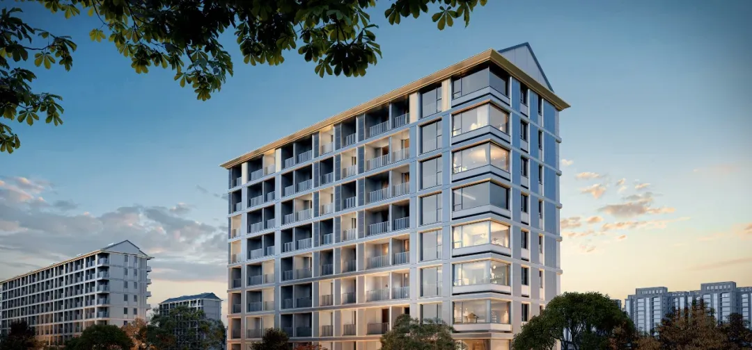 地处城六区的黑马板块,首个双轨洋房营销中心和样板间终于开放了~