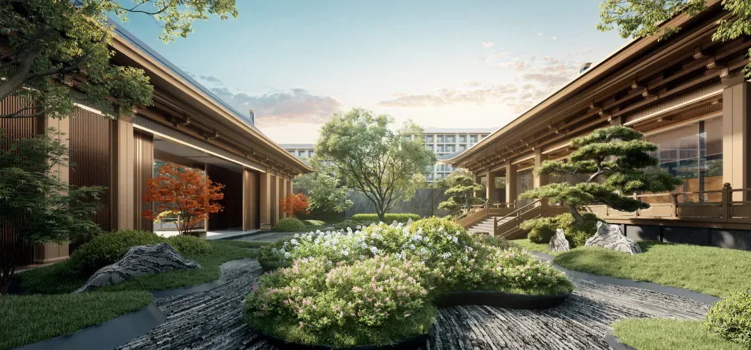 地处城六区的黑马板块,首个双轨洋房营销中心和样板间终于开放了~