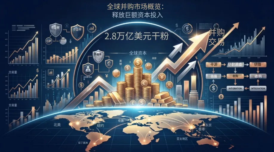 2026并购市场全景图:万亿干粉待发,三大赛道价值重估