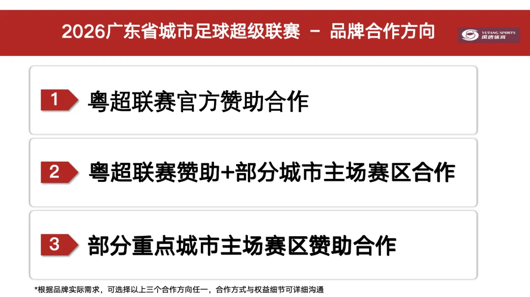 禹唐营销项目推介|广东省城市足球超级联赛:优质稀缺资源,品牌的必争之地