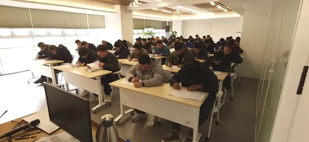 培训动态 | 营销专业外包施工准入抽考首次举行