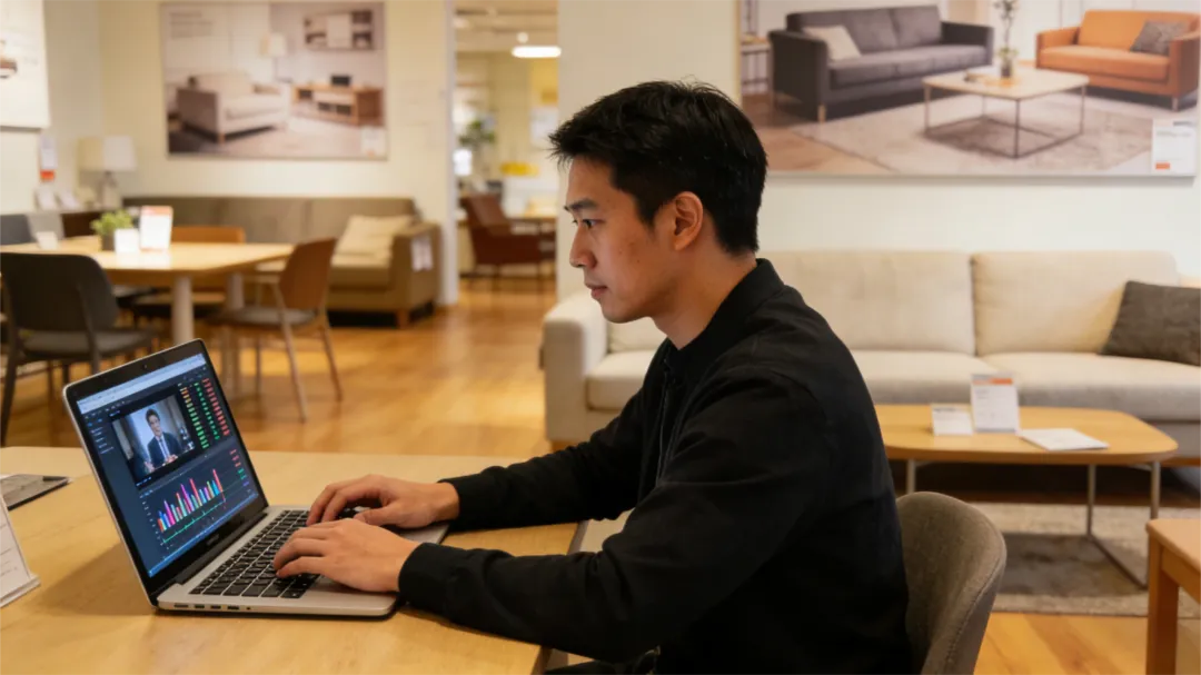 2家家居建材门店破局获客难!零团队、低成本,8个月2万+视频,客流暴涨35%+