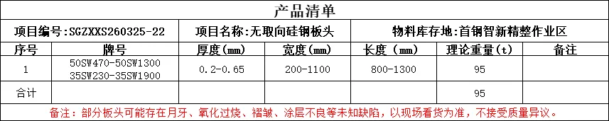 【销售预告】3月25日销售预告
