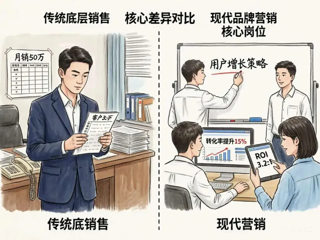 别误解营销!不是底层卖货,是品牌操盘手