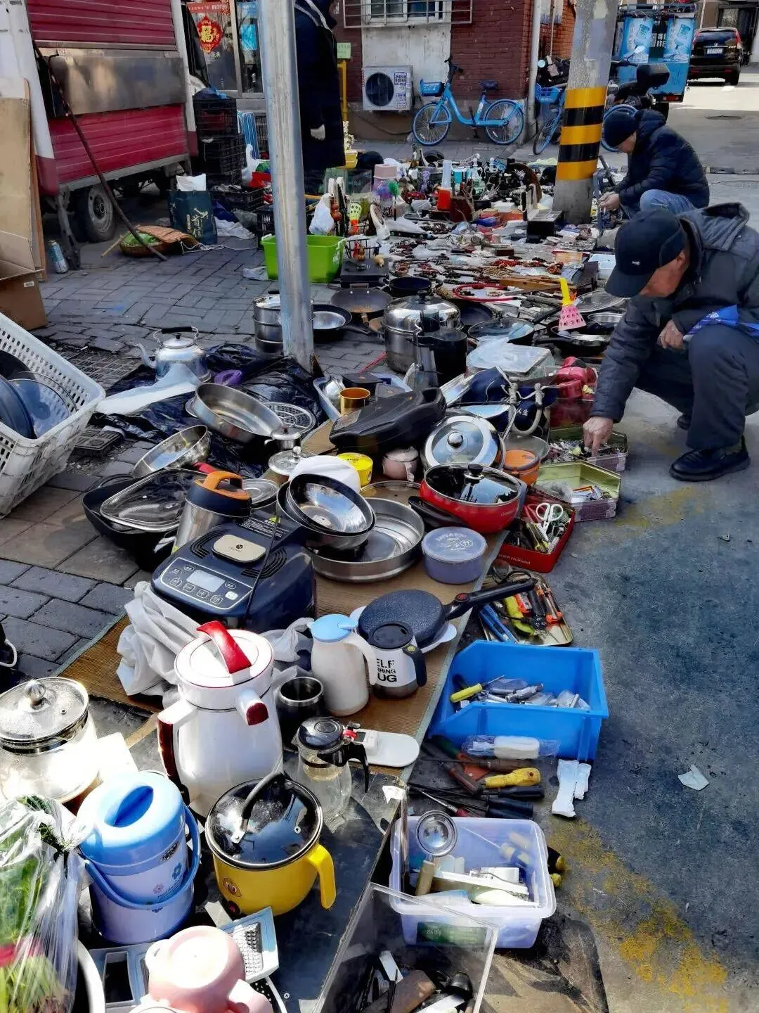 塘沽二手货市场又开始活跃起来了