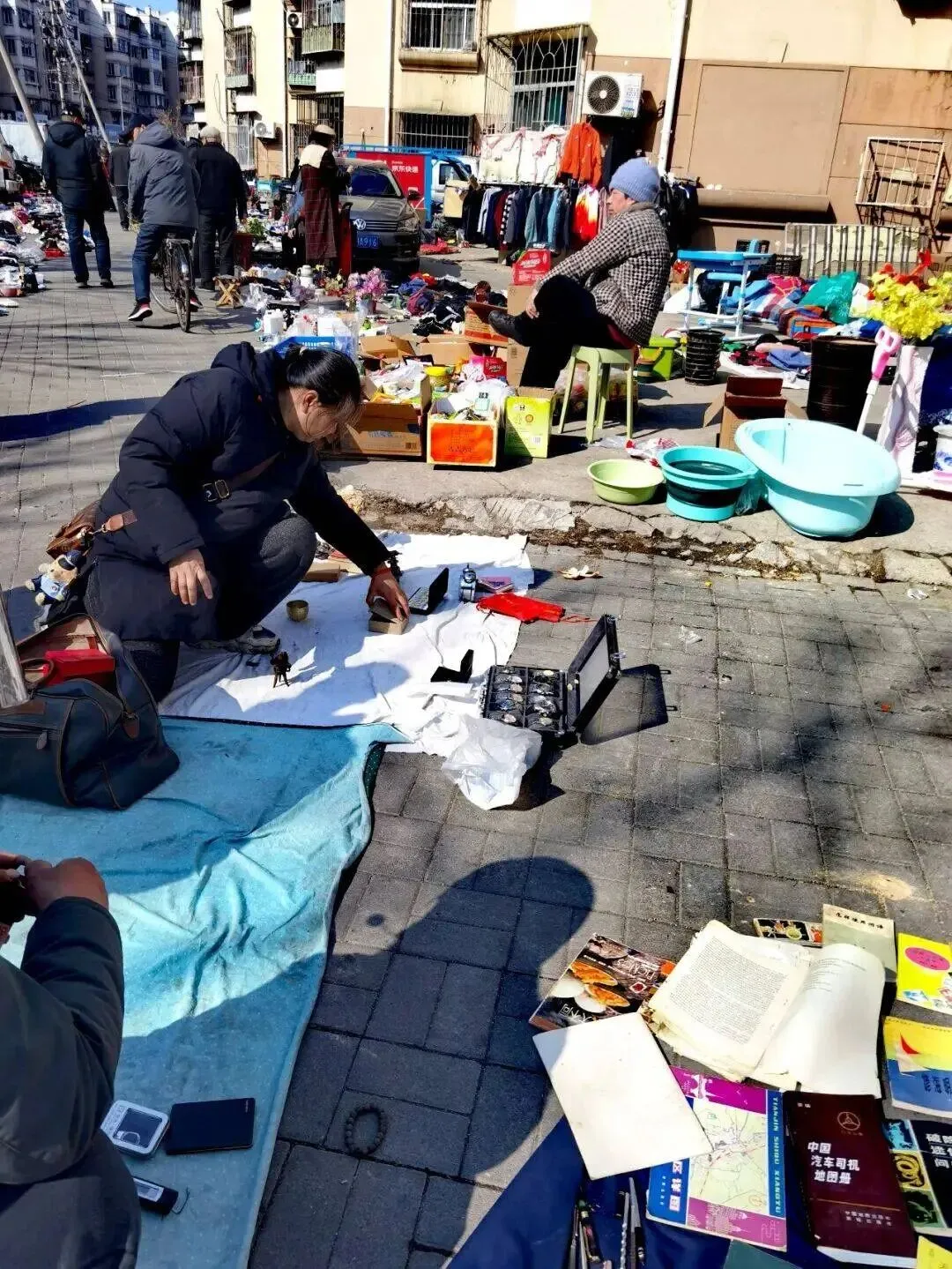 塘沽二手货市场又开始活跃起来了