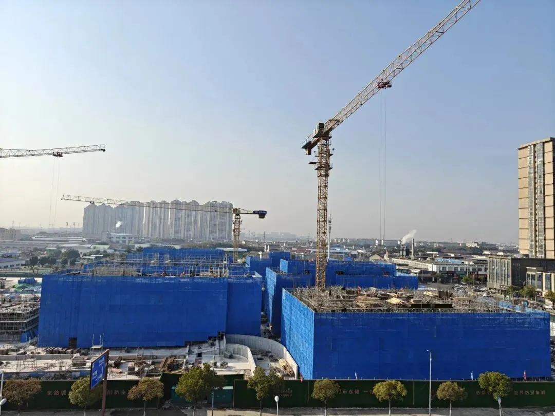 盛泽东纺城三期:提速攻坚 献礼东方丝绸市场40周年!