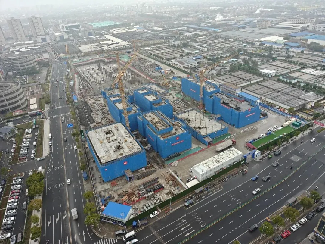 盛泽东纺城三期:提速攻坚 献礼东方丝绸市场40周年!