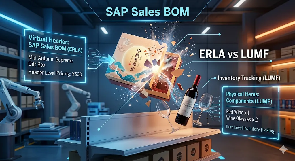 深度拆解 SAP 销售 BOM (ERLA/LUMF) — 玩转捆绑销售的“终极幻术”!