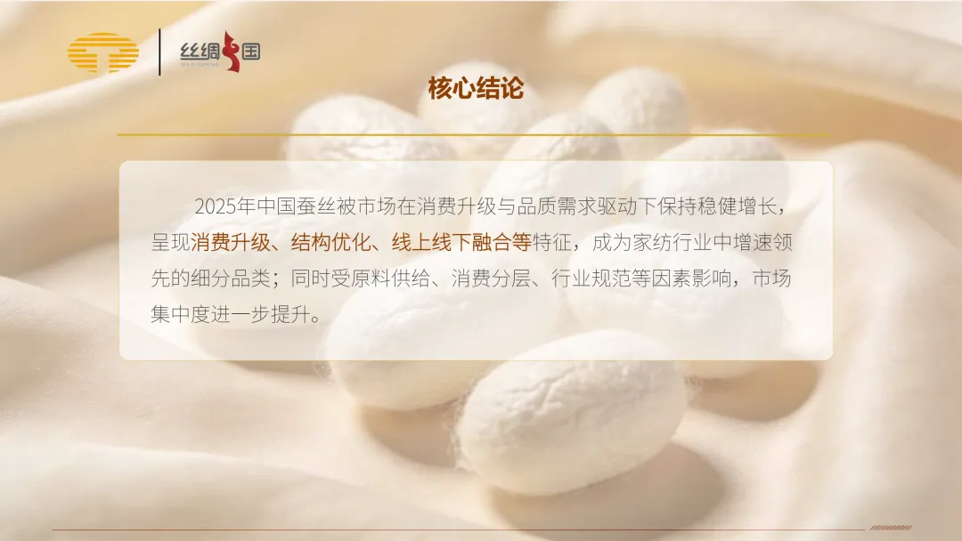 行业报告|中国蚕丝被市场分析简报(2025)
