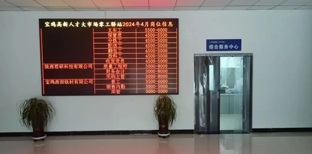 宝鸡高新人才大市场 | 单位招聘我帮忙,个人求职我服务