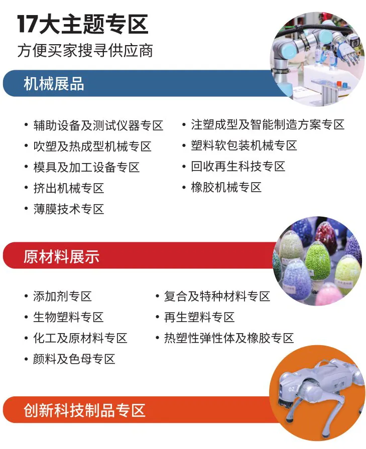 找新技术、寻供应商、拓全球市场?4月来国际橡塑展就对了!