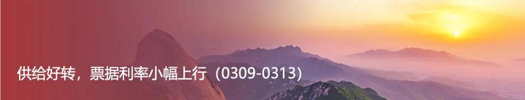 一级市场逐步回暖,票据利率先降后升——票据交易周报(0316-0320)