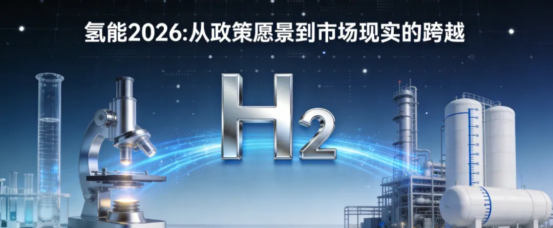 氢能2026:从政策愿景到市场现实的跨越