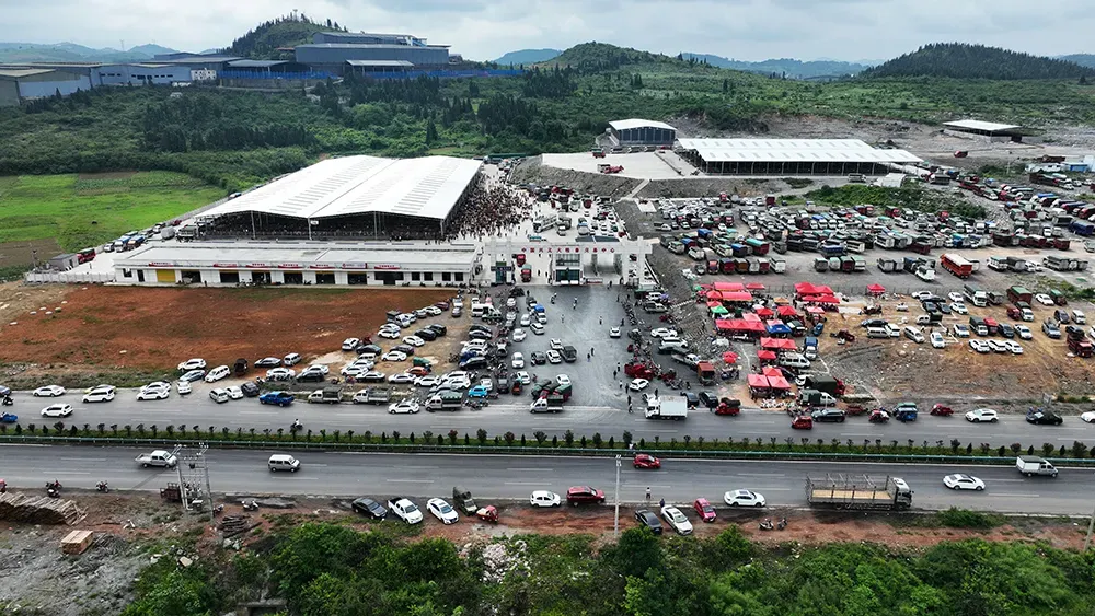 贵州黔西南:“黔牛”市场旺 肉香飘四方