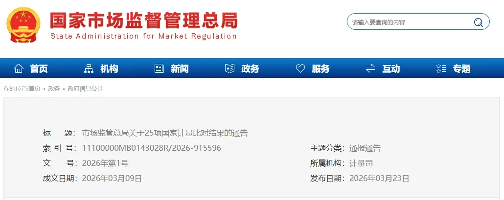 关注 | 市场监管总局2026年第1号通告