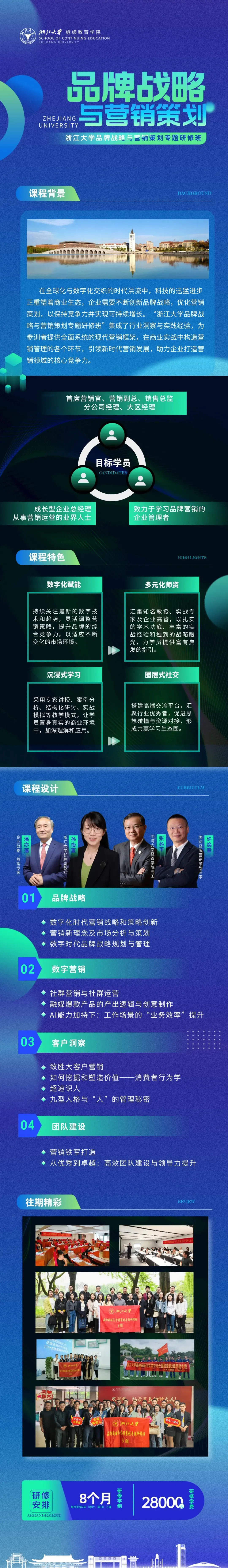 最新推荐 | 浙江大学品牌战略与营销策划专题研修班招生中