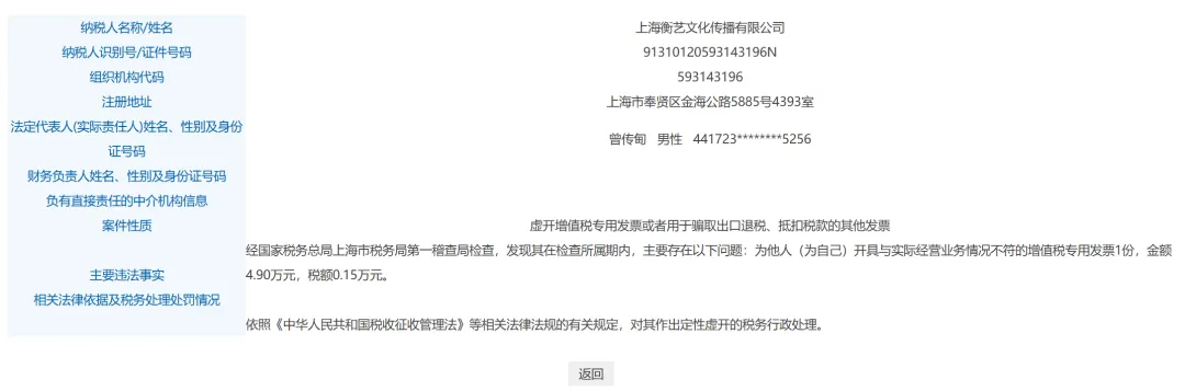 3月!这些上海广告营销公司受罚!