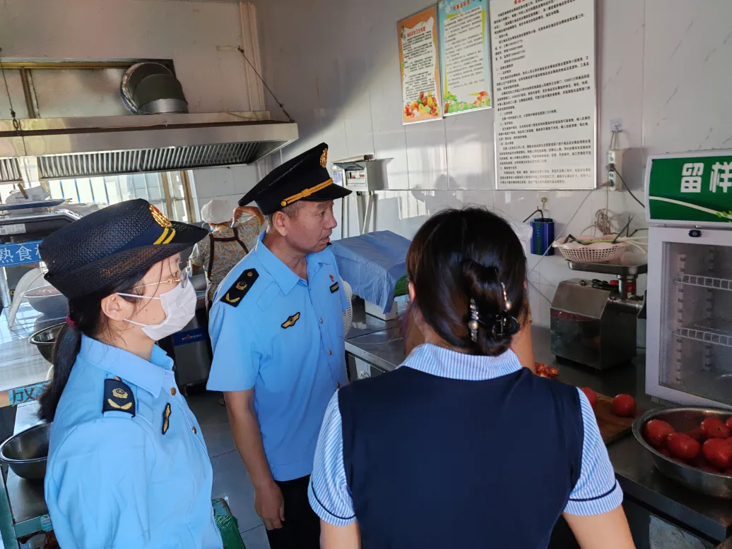 景区市场监管分局开展秋季学期校园食品安全专项行动