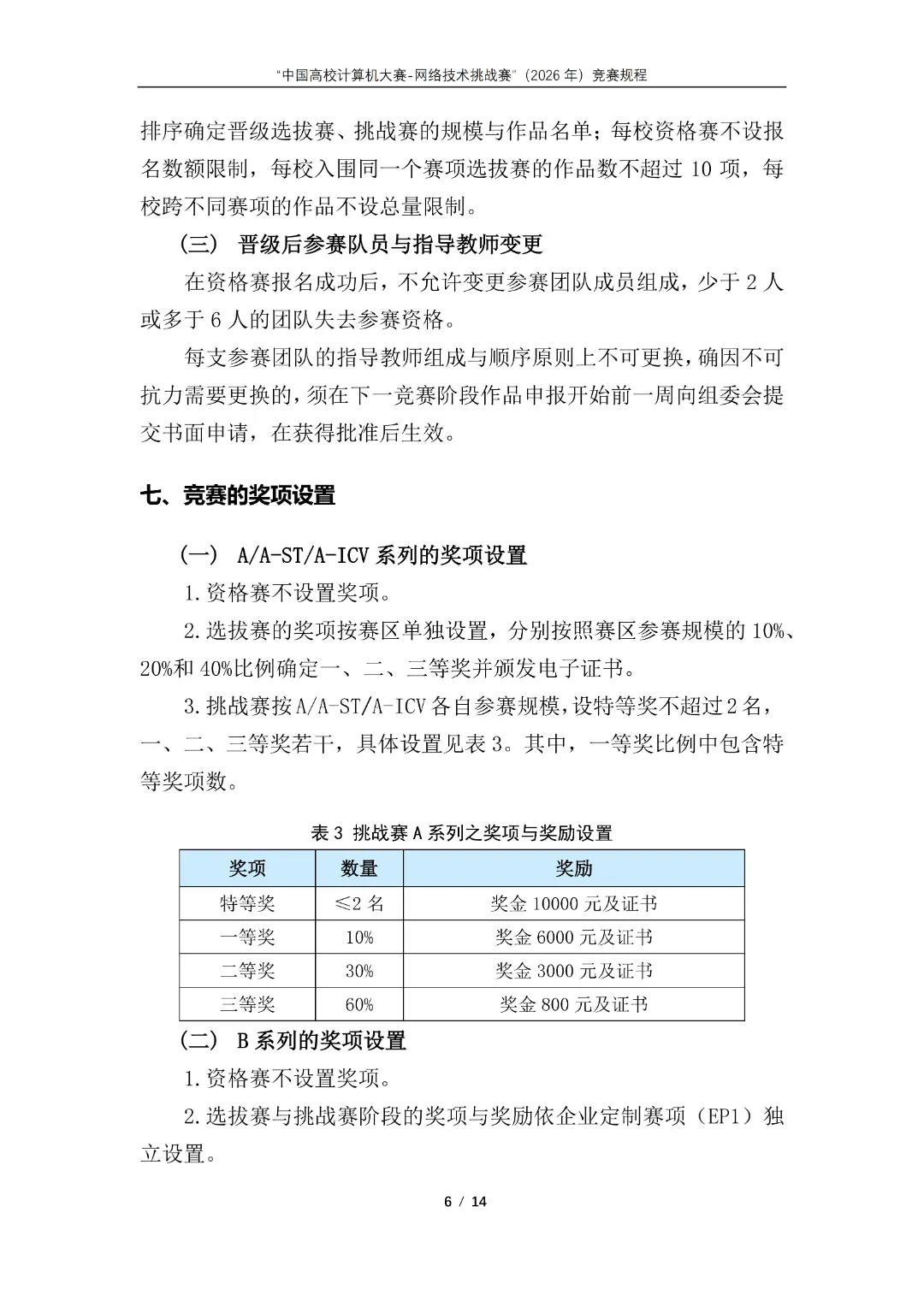 中国高校计算机大赛-网络技术挑战赛”(2026年)竞赛通知