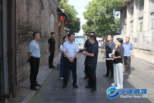 魏江峰调研古城保护利用、文旅市场整治提升等工作