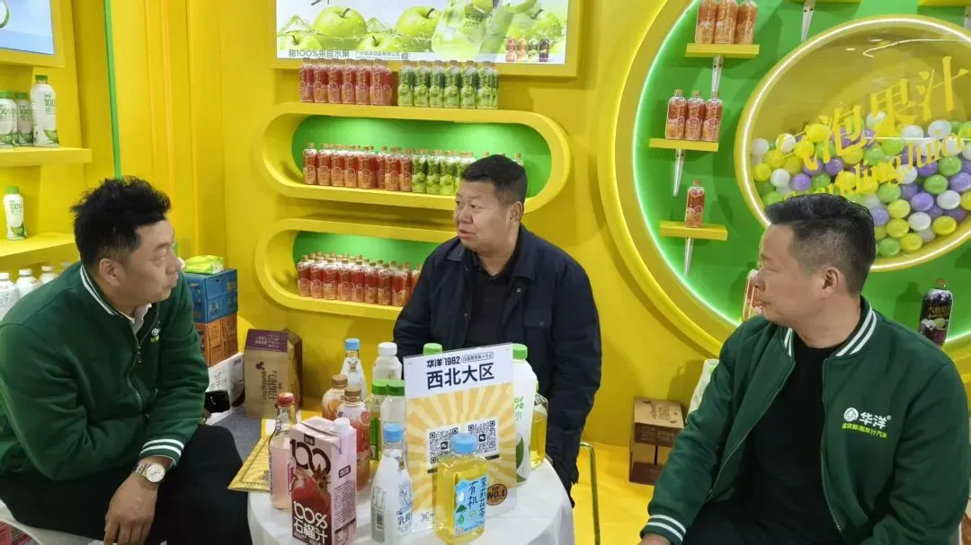 神内公司领导赴第114届全国糖酒会开展市场调研并签署合作协议