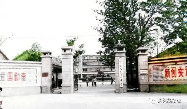 老照片:80年代的山东成武,第一农贸市场、文亭湖宾馆、红旗剧院