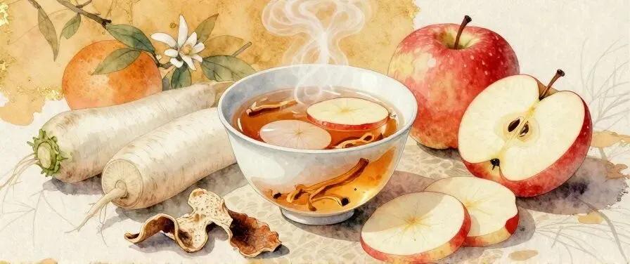 三样菜市场食材煮水喝,肚子不胀气了