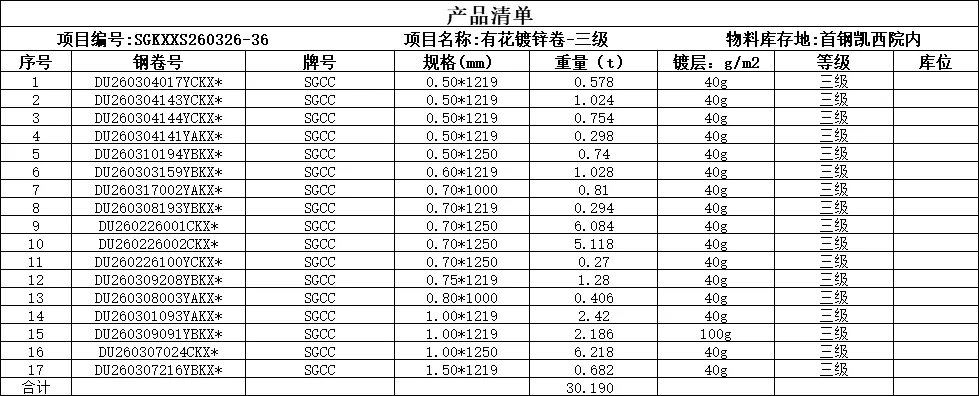【销售预告】3月26日销售预告