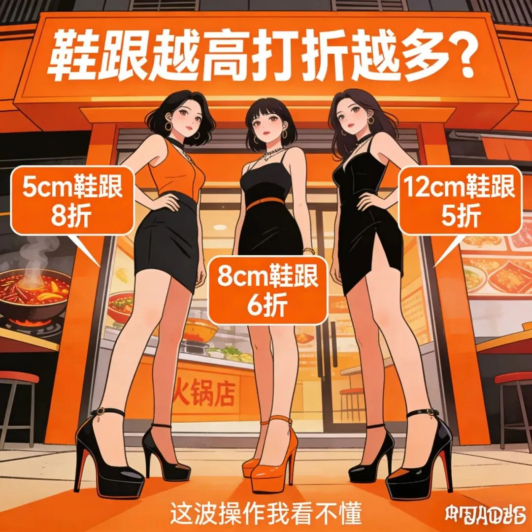鞋跟越高打折越多?火锅店营销别拿女性当噱头