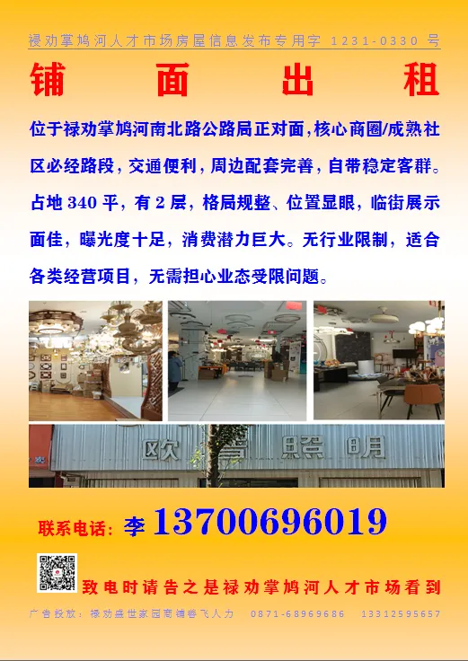 【禄劝房源】禄劝掌鸠河人才市场房源,房屋出租出售、商铺转让信息汇总.