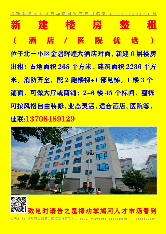 【禄劝房源】禄劝掌鸠河人才市场房源,房屋出租出售、商铺转让信息汇总.