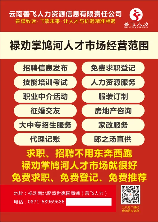 【禄劝房源】禄劝掌鸠河人才市场房源,房屋出租出售、商铺转让信息汇总.