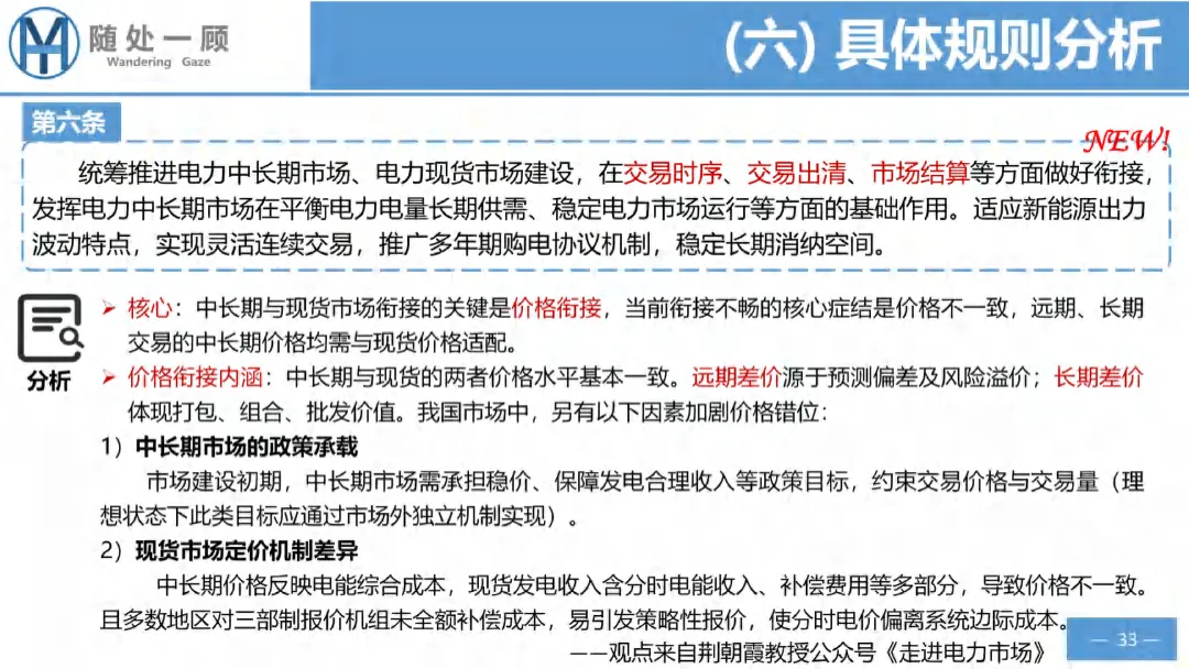 【资料分享】1656号文电力中长期市场基本规则解析