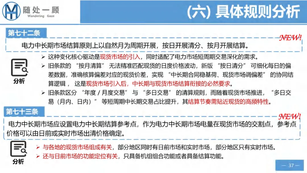 【资料分享】1656号文电力中长期市场基本规则解析
