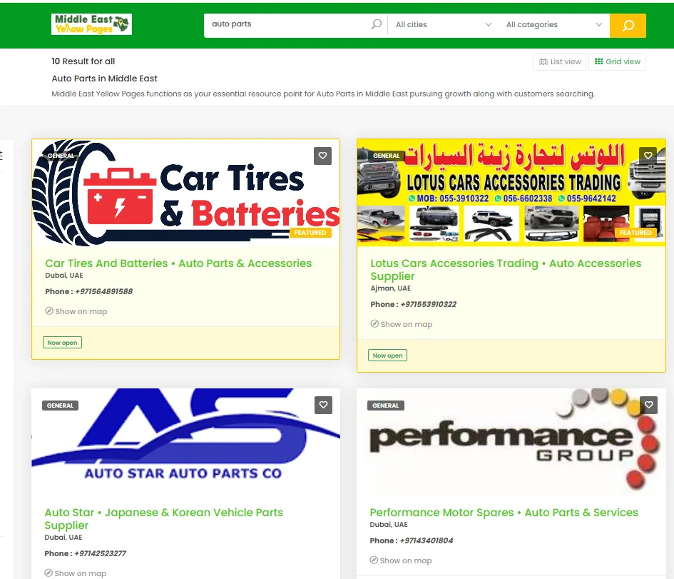 开发中东市场,外贸人必备的黄页网站大全!