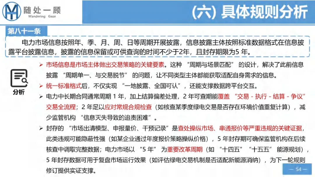 【资料分享】1656号文电力中长期市场基本规则解析