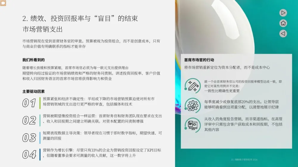 德勤 | 2026年的营销五大趋势塑造报告