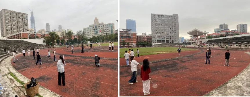 心理育人︱2025级计算机应用技术1班举行“春日焕新,活力启航”班级户外羽毛球健身活动