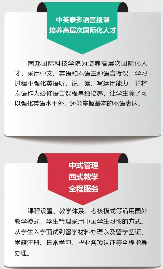 2026南邦国际科技学院本科计算机科学与技术、AI人工智能、工程管理专业(全日制本科中文授课为主)