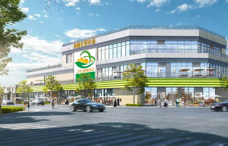 年底竣工!淮口将新增一个大型农贸市场,全新配套曝光!不仅仅能买菜,还可以…