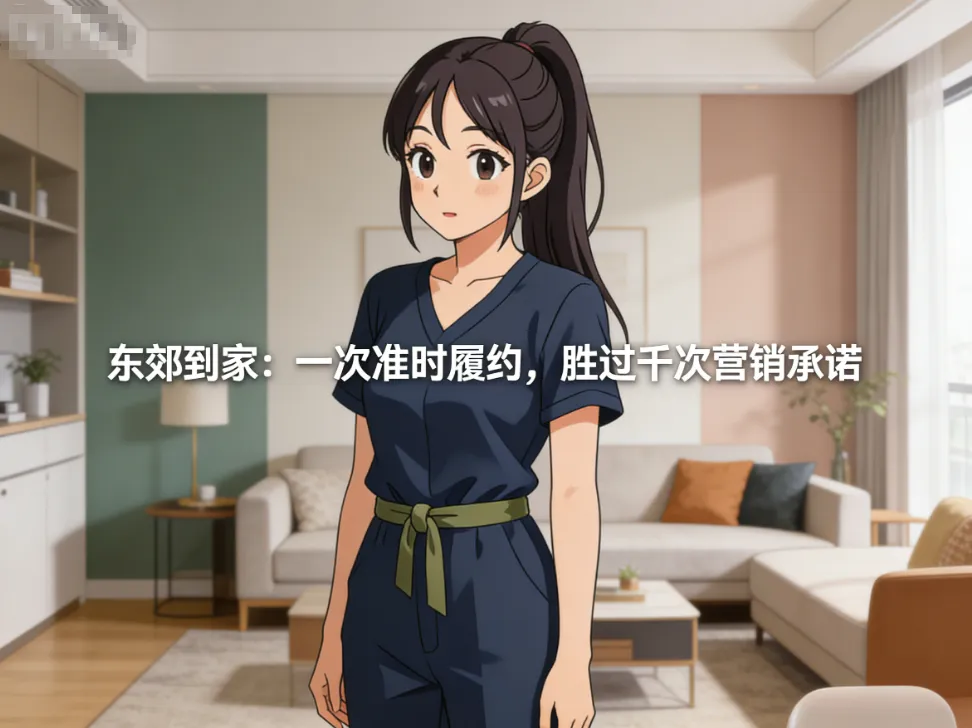 东郊到家:一次准时履约,胜过千次营销承诺