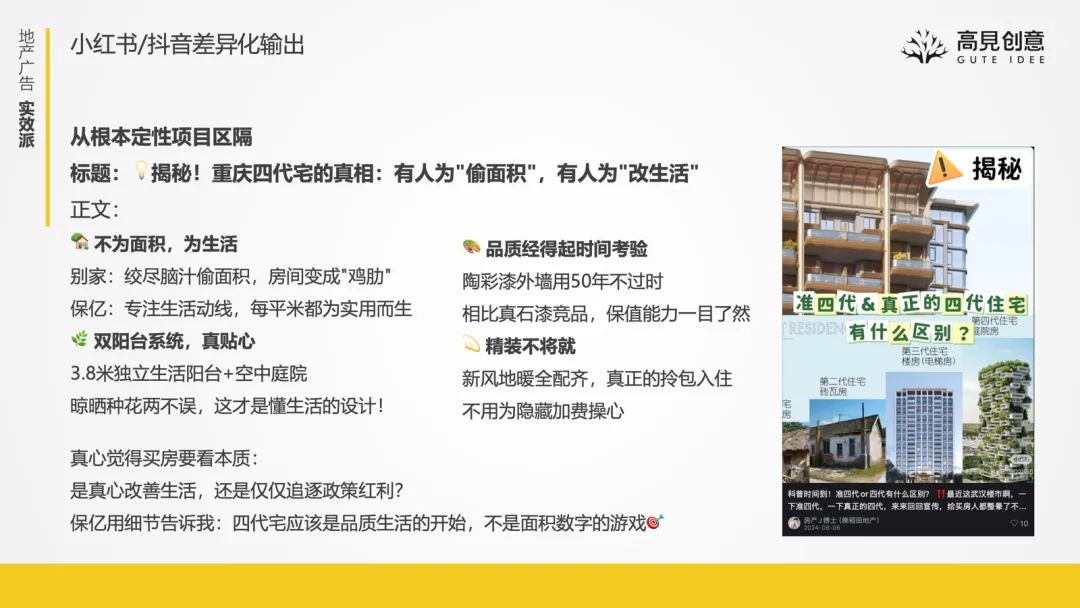 破局内卷:四代宅营销如何从“卖噱头”回归“卖生活”? | 高见创意实操复盘