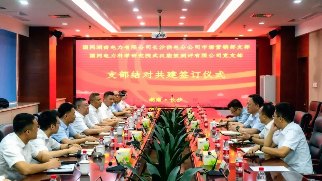 能效公司与长沙公司市场营销部开展支部联学联创活动