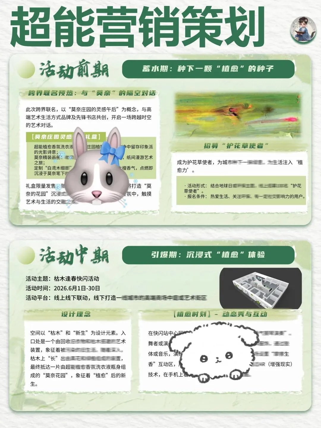 大广赛【超能】营销策划PPT+演讲稿“我的植愈力超能”