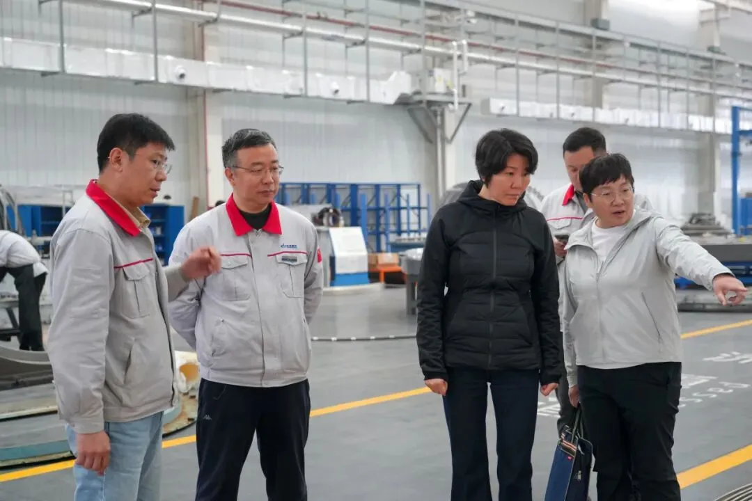 首都航天机械有限公司市场总监杜娟一行调研京创宇航